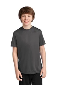 Port & Company Kids Dri-Fit Workout Sports Moisture Wicking Gym T-Shirt M-PC380Y - Picture 1 of 38