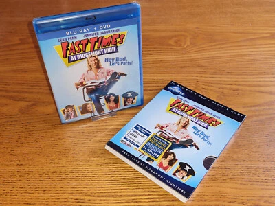 FAST TIMES AT RIDGEMONT HIGH new Bluray US region a free abc(rare OOP slipcover) - Image 1 of 4