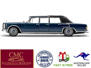 CMC M-205 Mercedes-Benz 600 Pullman (W100) Landaulet w/ Functional Softtop, 1:18 - Foto 1 di 8