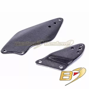 2006 - 2007 Kawaski Ninja ZX-10R 100% Carbon Fiber Heel Plates Guard Cover - Bild 1 von 4