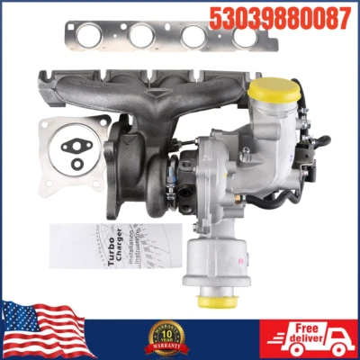 53039880087 TURBO TURBOCHARGER FOR AUDI A4 2.0T B7 SPOILER BWE BWT K03 2005-2009 Foto 1 de 4