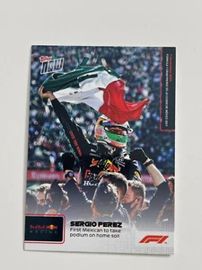 Topps Now Formula 1 Formel 1 F1 2021 #68 Sergio Perez Red Bull Racing - Picture 1 of 1