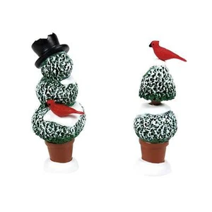Abteilung 56 Kardinal Weihnachten Topiaries 2er Set 6013636 Abt 56 2024 General - Bild 1 von 2