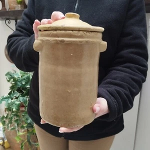 ANTICA BURNIA SALATOIO SICILIANO IN TERRACOTTA DELL’ 800 VASO CAPASA GIARA ORCIO - Foto 1 di 8