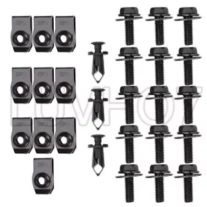 Splash Shield Guard Bumper Hardware Kit Bolts Clips for Infiniti FX35 FX45 EX35 - Bild 1 von 12