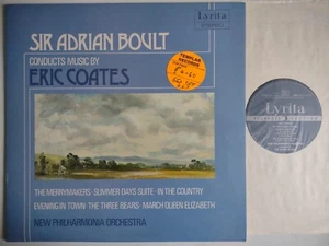SIR ADRIAN BOULT CONDUCTS MUSIC BY ERIC COATES NPO LYRITA SRCS 107 - Picture 1 of 4