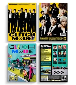 NCT DREAM 2. Album Glitch Mode 2Ver SET CD+P.Book+3p Karte+Sticker+F.Poster+Geschenk - Bild 1 von 12