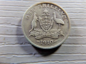 AUSTRALIAN 1910 Shilling - Picture 1 of 2