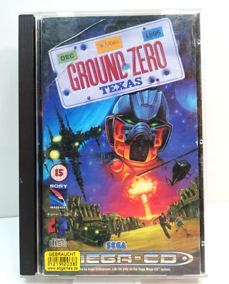 SEGA Mega CD  - Ground Zero: Texas - Spiel mit OVP & Anleitung - PAL- Sony  Sega - Bild 1 von 3
