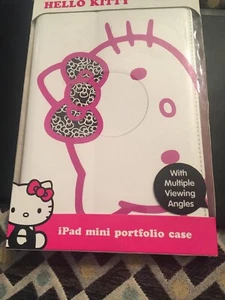 Hello Kitty Universal Portfolio Case with Multiple Viewing Angles for iPad Mini - Picture 1 of 2