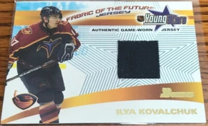 2001-02 Bowman YoungStars Relics Ilya Kovalchuk FFJ-IK Atlanta Thrashers - Picture 1 of 2