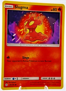 Slugma Pokemon TCG Sun & Moon Cosmic Eclipse 26/236 - Picture 1 of 2