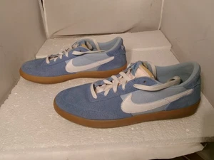 Nike SB Heritage Vulc Coast Psychic Blue Suede / Canvas Skate Shoes Men Size 11 - Picture 1 of 16