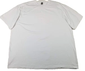 Smart Blanks T-Shirt Herren 4XL Einfarbig Weiß Rundhals Kurzarm Freizeit Baumwolle Tee - Bild 1 von 9
