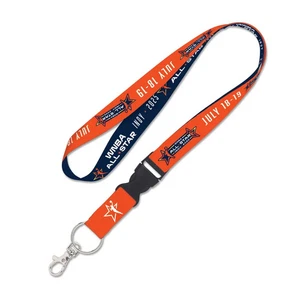 2025 WNBA All Star Game Logo Lanyard Caitlin Clark Indiana - Picture 1 of 1