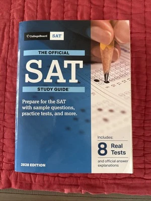Official SAT Study Guide 2020 Edition by The College Board Paperback - 8 Tests - Image 1 of 4