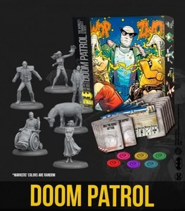 Batman Miniature Game Doom Patrol Bat Box Set Resin 35mm Scale Figures New MIB - Picture 1 of 3