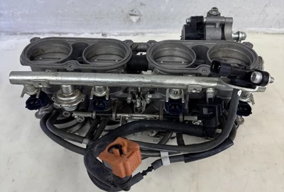 06-15 Yamaha FZ1 Fazer Throttle Bodies Body Fuel Injectors Foto 1 de 4