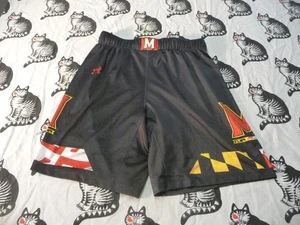 Maryland Terrapins Under Armour Game Used Soccer Player Issued Shorts Adult S - Picture 1 of 8