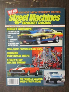 STREET MACHINES & BRACKET RACING MAGAZINE 1985 VOL. 3 NO. 1 HOT ROD BARBARIAN - Picture 1 of 2