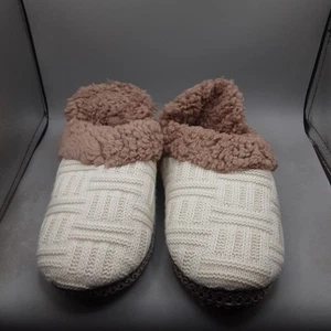 Muk Luks Magdalena Slippers Women's 7-8M Medium Beige Natural A196 - Picture 1 of 8