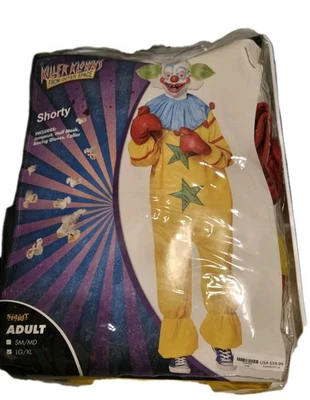 Killer Klowns From Outer Space Shorty Clown Costume Mask Halloween Cosplay L/XL - Image 1 of 4