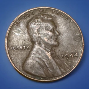 Weizenpfennig 1944 D mit L am Rand - Bild 1 von 4