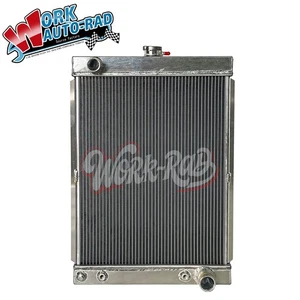 Universal Aluminum Radiator Chevrolet/GM '30s-'40s-'50s 27" x 19" AT Hot Rod - Picture 1 of 7