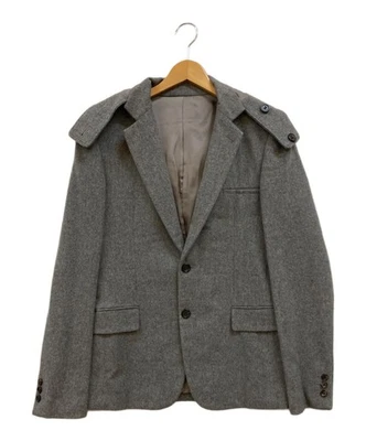 UNDERCOVERISM 07AW 2WAY Wool Cashmere Hooded Melton Jacket Size: 2 Gray 7A208-J8 - Image 1 of 4