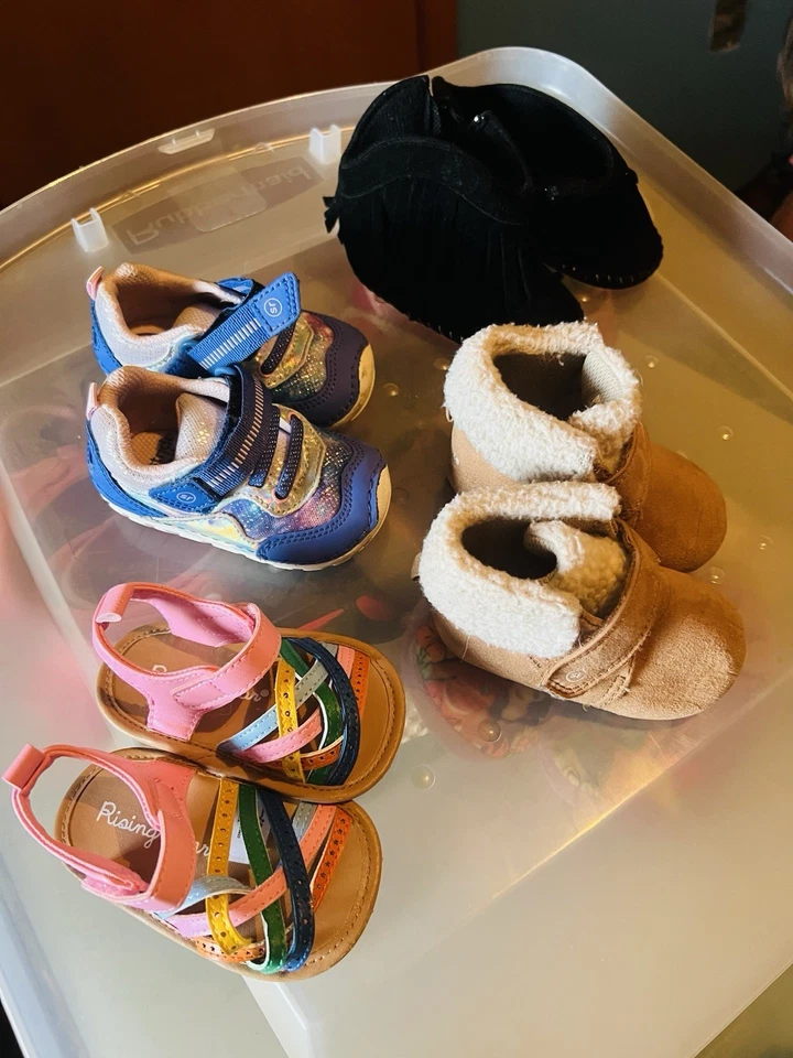 Zapatos de bebé niña talla 3,5 Foto 1 de 1