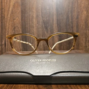 Lunettes de vue marron OLIVER PEOPLES OV5365U 1011 Gracette 47□18-145 fabriquées en Italie - Photo 1/6