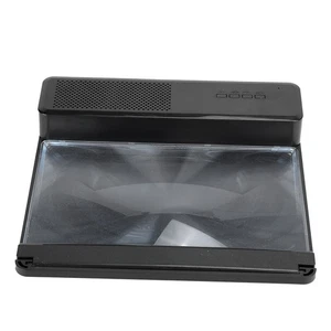 (Black)10 Inch Screen Amplifier Wireless Speaker Mobile Phone Screen Magnifier - Photo 1 sur 12