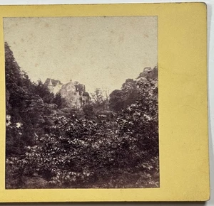 Hawthornden: Residenza di Drummond, lo storico e poeta, carta stereovista - Foto 1 di 4