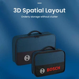 Für Bosch Werkzeugtasche Aufbewahrungstasche Für Elektroschrauber Canvas Tasche - Bild 1 von 10