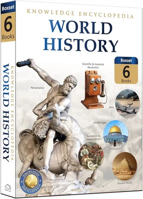World History - Collection of 6 Books : Knowledge Encyclopedia For Children - Image 1 of 4
