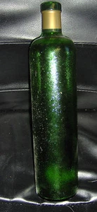Green Wine Bottle with Rough Surface 77.5 0.75l W-3 - Picture 1 of 3