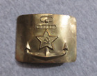 vintage brass Russian military belt buckle