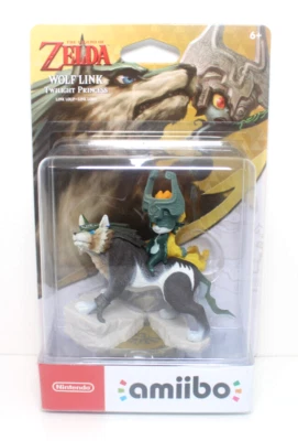 Amiibo Wolf Link (Legend of Zelda: Twilight Princess) - (Nuevo/Sellado, Versión NA) Foto 1 de 2