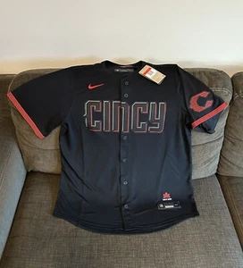Nike Authentic Cincinnati Reds City Connect Matt McLain Jersey Men’s Sz L - Picture 1 of 7