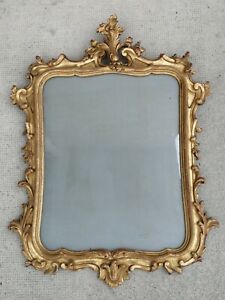 Ancien miroir style rocaille - louis