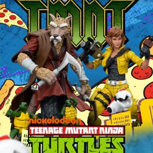 JOYTOY 1/18 TMNT SPLINTER APRIL ONEIL New instock - Picture 1 of 27