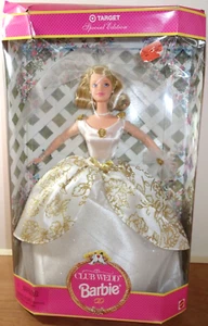 Poupée Club Wedd Barbie 1997 Mattel #19717 boîte endommagée - Photo 1/5