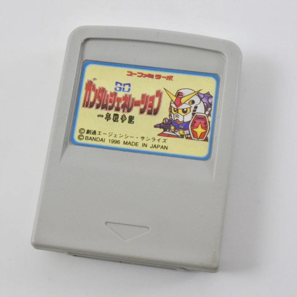 Super Famicom SD GUNDAM GENERATION One Year Sufami Turbo Cartridge Nintendo sfc - Image 1 of 2