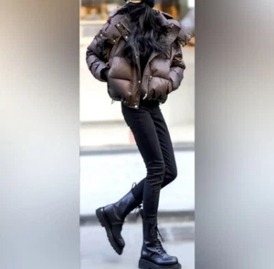 Doc Martens Boots 9-Eye Black Leather High Top Mens size 8 Women 9 - Picture 1 of 11