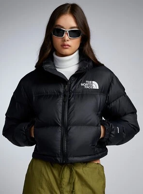 The North Face Women’s Nuptse 700 Cropped Puffer Jacket Short All Sizes RRP £320 - Image 1 of 4