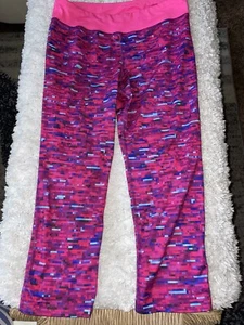 Champion Girls Sz. 14/16 Multicolor Pink Crop Sport Leggings. Cute, Comfortable  - Picture 1 of 7