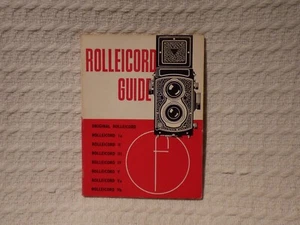 Vintage Focal Press Camera Guide Book Manual – Rollei Rolleicord TLR - Picture 1 of 9
