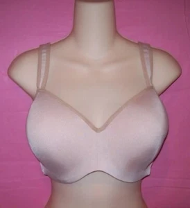 CROWNETTE BRA 50D 50 D CUPS NUDE REGULAR SRTRAPS UNDERWIRES STRONG smoothing - Picture 1 of 2