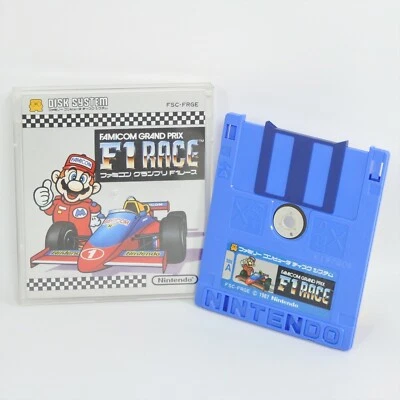 Famicom Disk MARIO F1 RACE No Instruction Nintendo dk a - Image 1 of 2