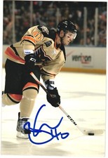 Jon Kalinski Autographed 4x6 Color Photo Adirondack Phantoms #40